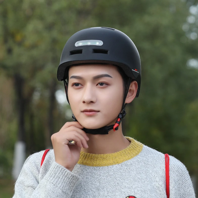 

Motorcycle Lighting Helmet Headlight Warning Taillight Night motorcross Flash USB Charging Breathable Electric MTB light Helmet