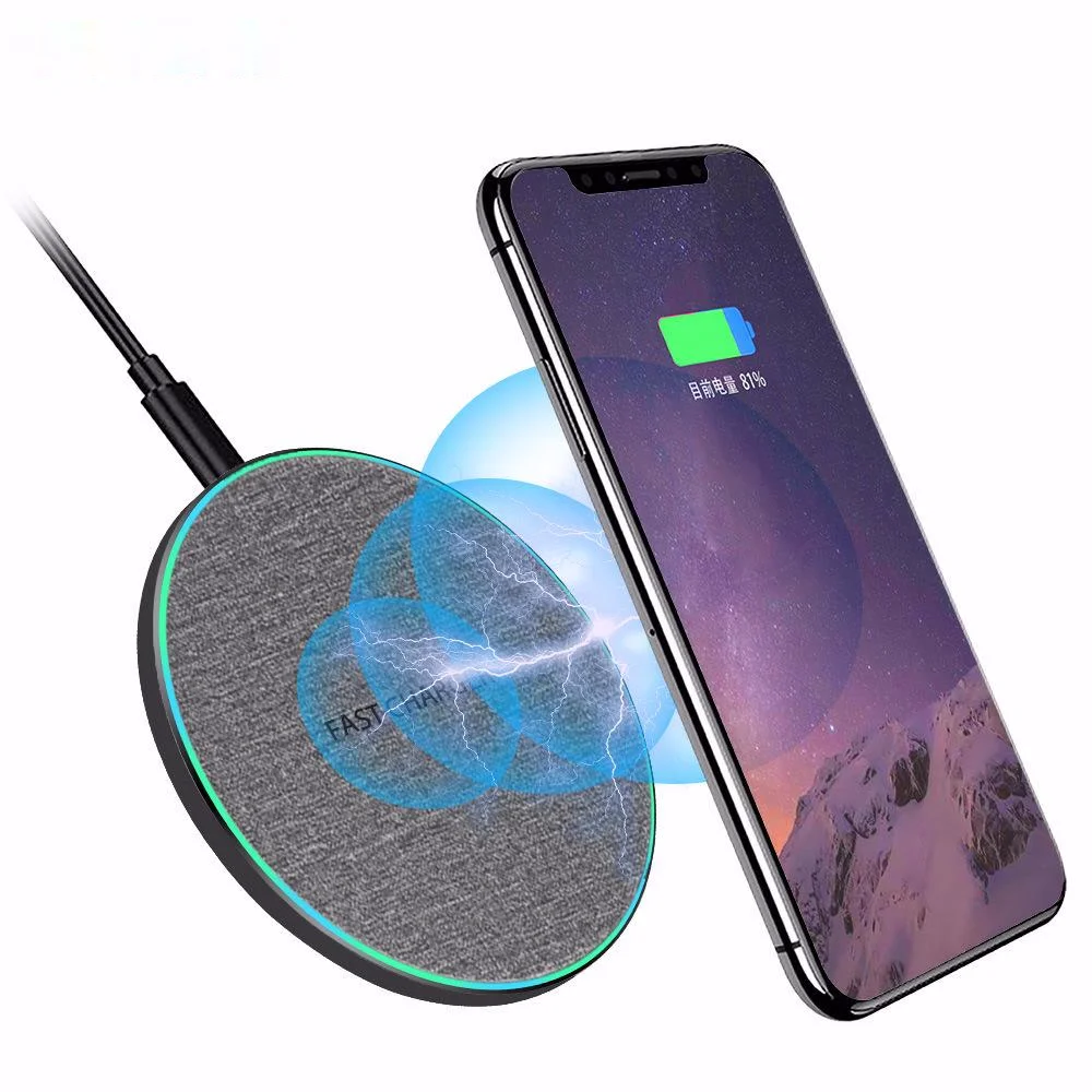 

10W Wireless Charger for IPhone 11Pro X/XS Max XR 8 Plus Mirror Qi Wireless Charging Pad for Xiaomi 10 Samsung S9 S10+ Note 9 8