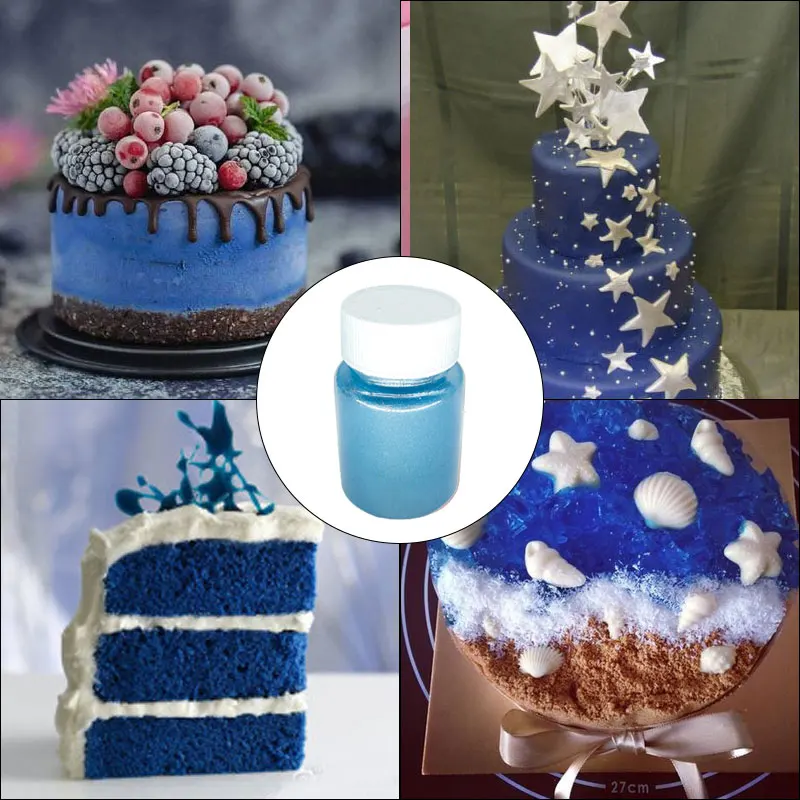 15 г съедобная Золотая пудра мусс торт помадка макарон украшение шоколада