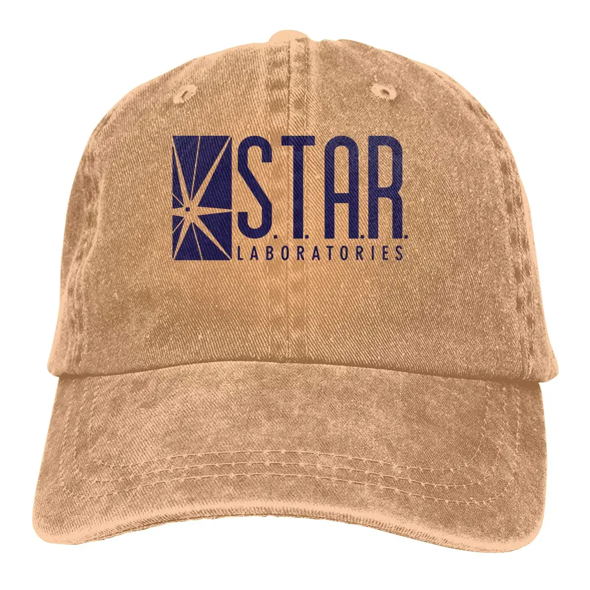 Бейсбольная кепка с классическим логотипом Star Labs | Аксессуары для одежды