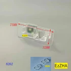 Автомобильный кронштейн для камеры заднего вида, подсветка номерного знака, корпус для Audi A1 A3 A4L A6L S3 Q3 Q5Porsche CayenneSkoda Superb