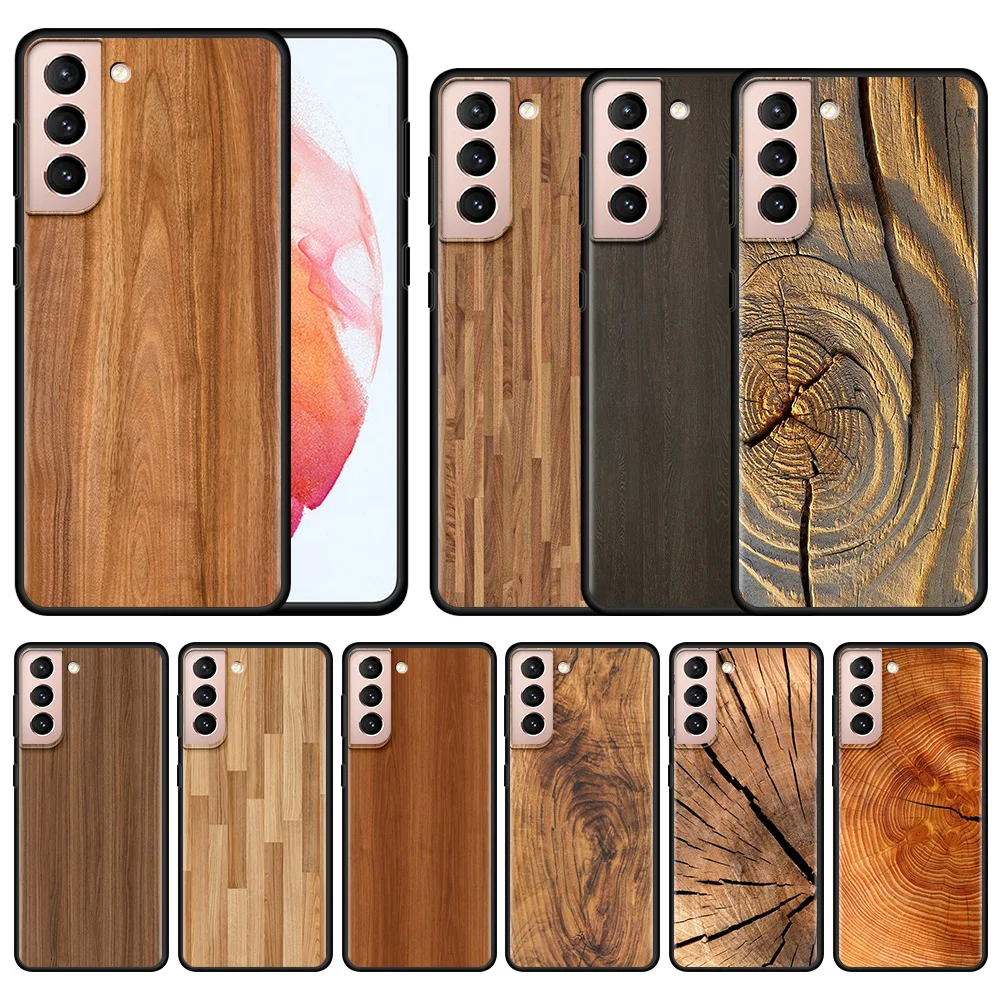 Чехол из натурального дерева для телефона Samsung Galaxy SS20 S21 FE Ultra S10 Lite S9 S8 Plus S10E S7 Edge