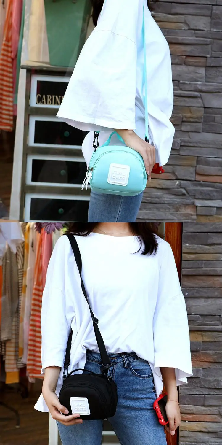 Новая многоцветная нейлоновая одна маленькая нагрудная сумка мини Курьерская