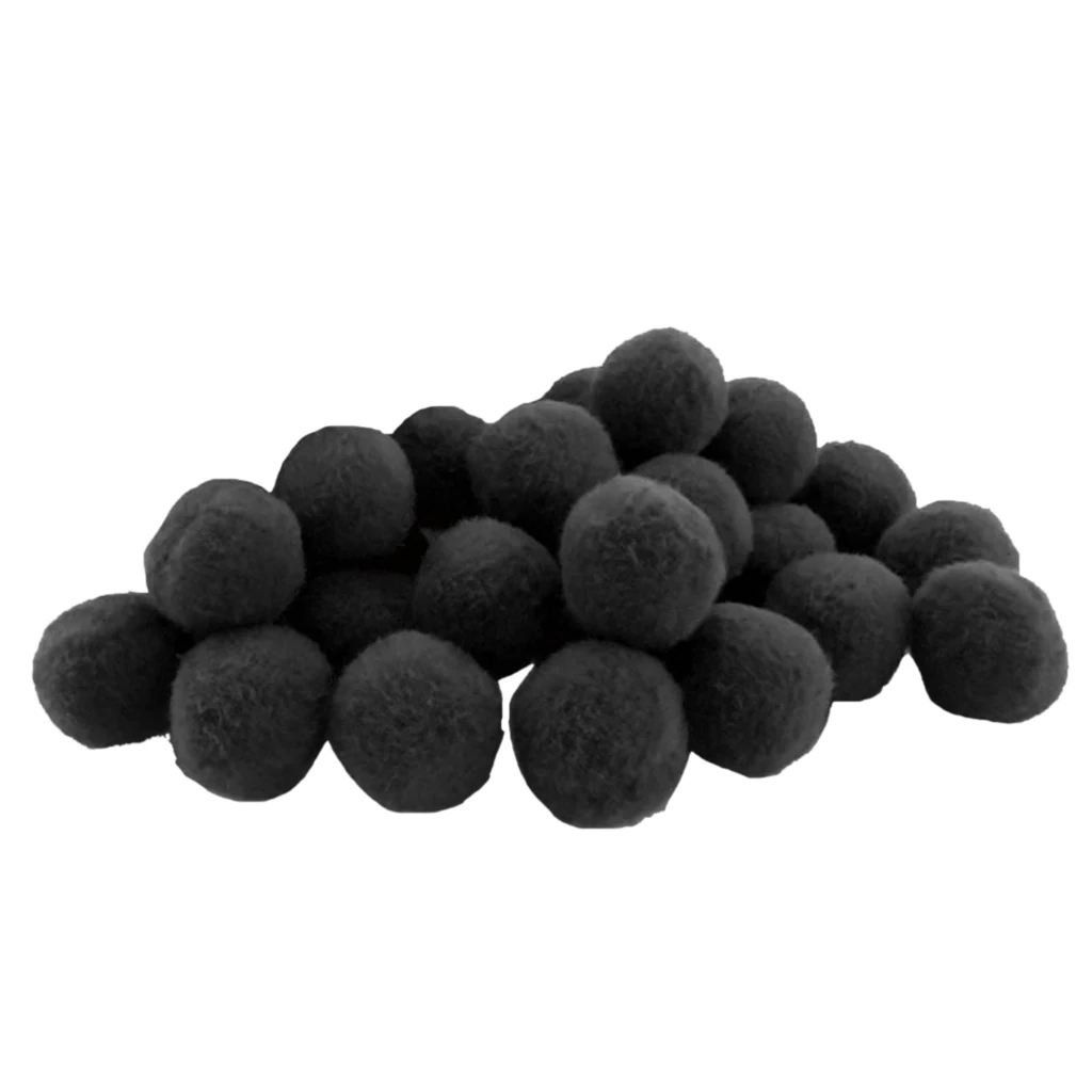 

Mini Craft Pom Poms - 100 / Pack, & Vibrant, 18mm / 0.7inch Pea Size, 9
