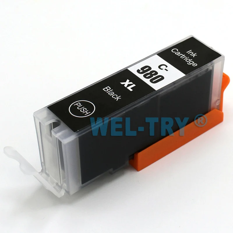 PGI-980 PGBK CLI-981 картридж для Canon TS6290 TS8190 TS8195 TS8290 TS9590 полные чернила с чипами |