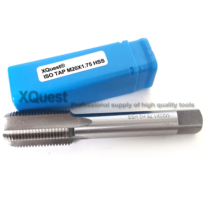 XQuest HSS Метрическая резьба ручной кран M20 M20X2.5 M20X2 M20X1 M20X0.75 M20X0.5 левая ручная прямая