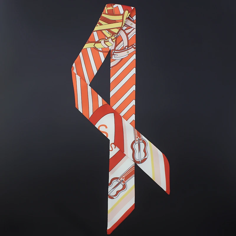 Шелковый женский узкий галстук бабочка с ремешком для головы и шеи шарфы женщин