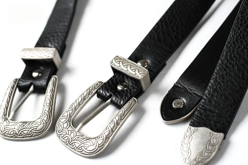 

Hot Fashion Women Lady Vintage Boho Metal Leather Double Buckle Waist Belt Waistband