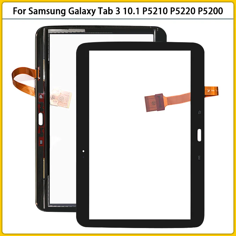 

New Touchscreen For Samsung Galaxy Tab 3 10.1 P5200 P5210 P5220 Touch Screen Panel Digitizer Sensor LCD Front Glass Replace