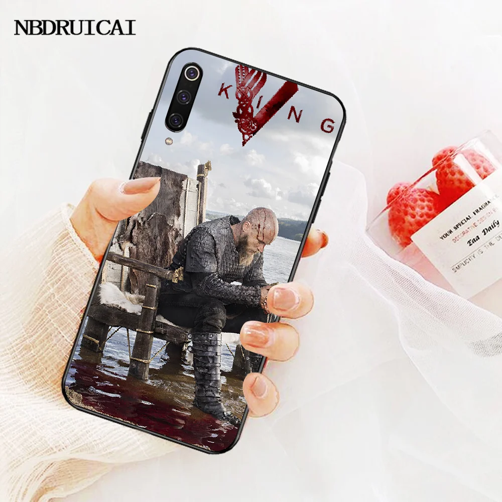NBDRUICAI Ragnar Lothbrok Vikings DIY Печать чехол для телефона оболочка Xiaomi Mi9 9SE 8SE Pocophone F1 Mi8 Lite |
