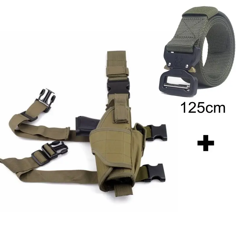 Тактическая кобура для пистолета Glock Tornado Drop Leg страйкбола чехол металлический