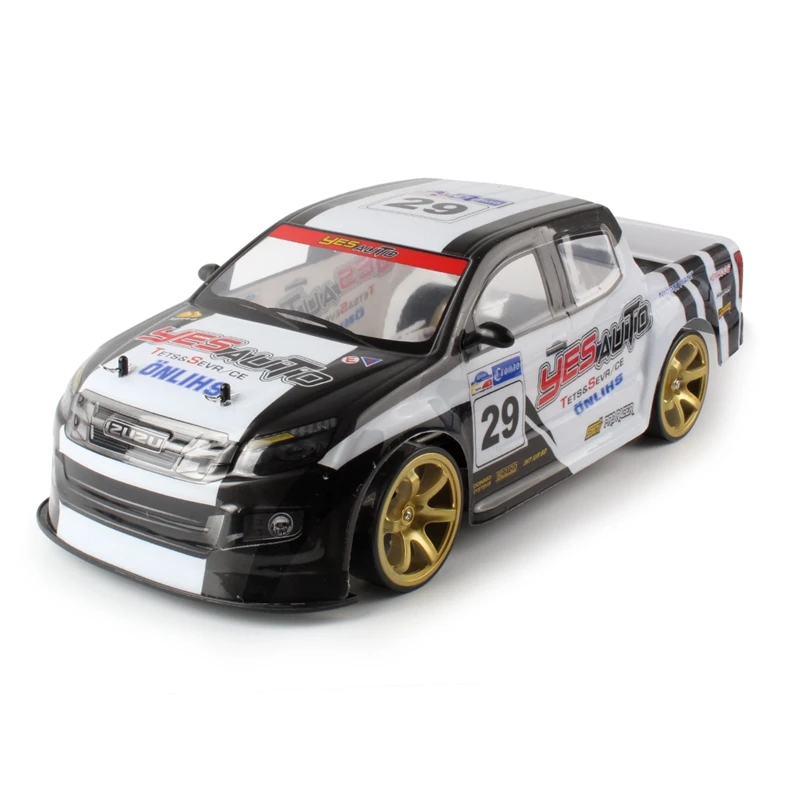 

1:10 70Km/H 2.4G RC Car 4WD Double Battery High Power LED Headlight Racing Truck Drift Racing Car
