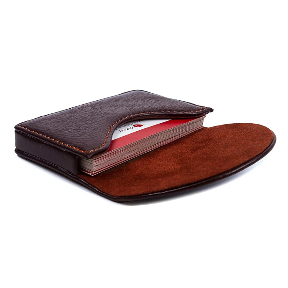 

Business Holder Name Holder Case with Magnetic Shut for Men or (coffee)