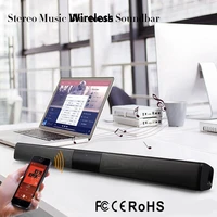 20w column wireless speaker tv soundbar music stereo home theater portable sound bar support 3 5mm tf for tv pc