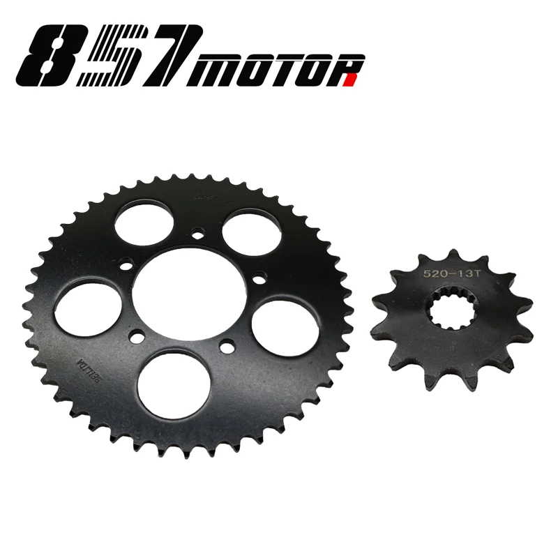 Комплект передних и задних звездочек для SUZUKI GSF250 GSF400 73A 74A 75A 76A 79A ATM 250 400|Звездочка