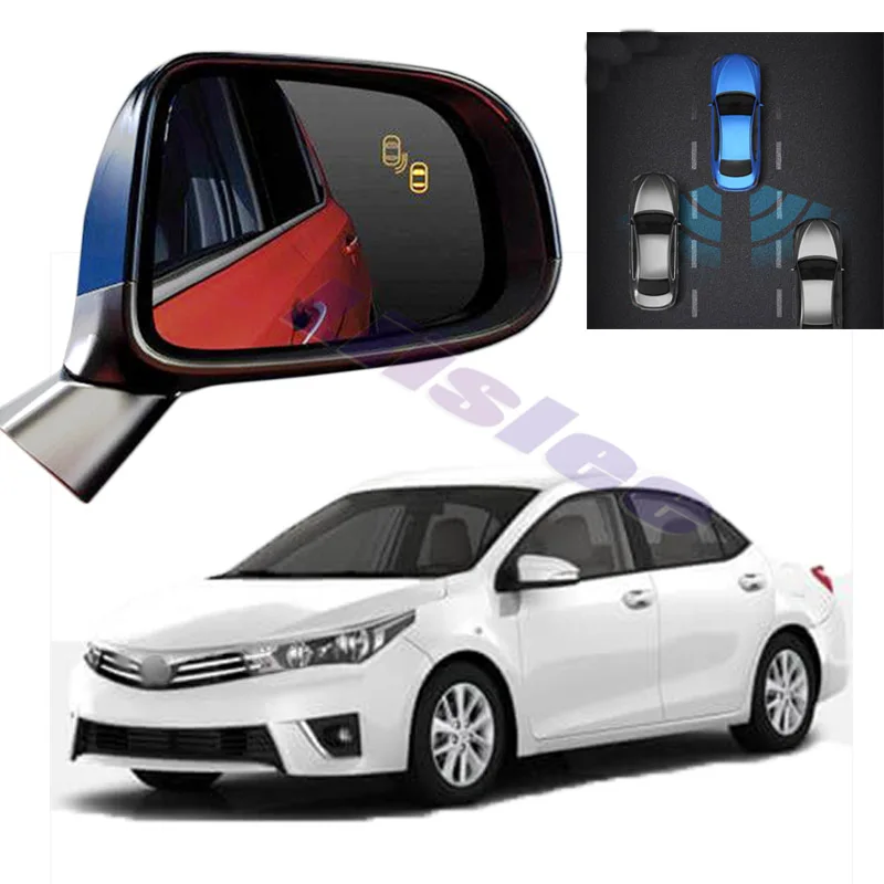 

For TOYOTA Corolla E170 2013 2015 2017 2019 Car BSM BSD BSA Radar Warning System Safety Driving Alert Mirror Detection Sensor