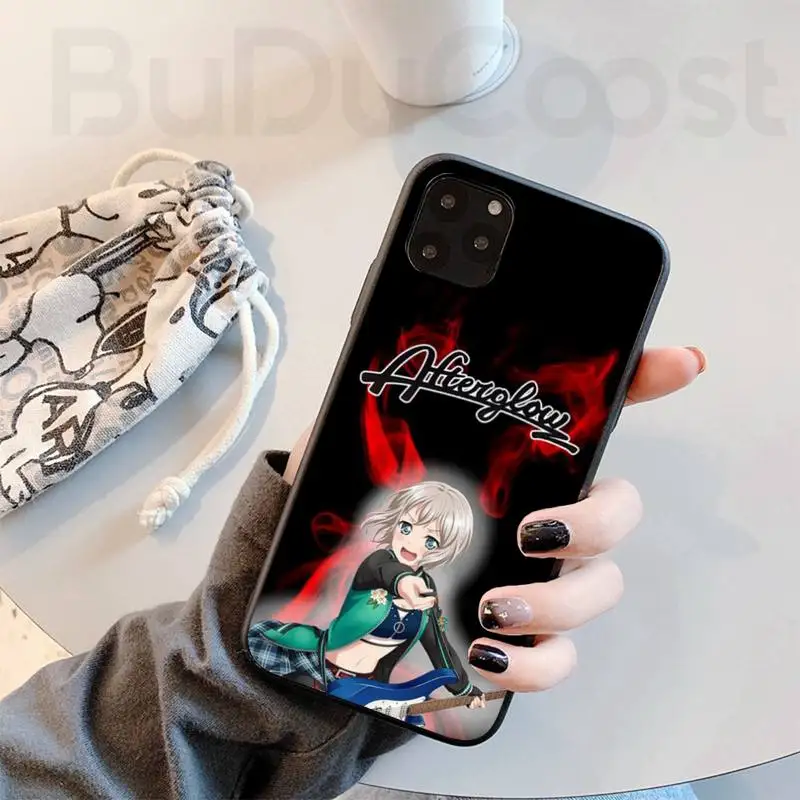 afterglow bling cute phone case for iphone 11 pro 11 pro max x xr xs max 7 8 plus 6s plus 5s 2020 se cover free global shipping