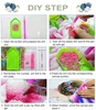 5D Diy Full Drill Cartoon anime diamond Painting Cross Stitch Embroidery Mosaic Children's Gifts Room Decoration L01 5
