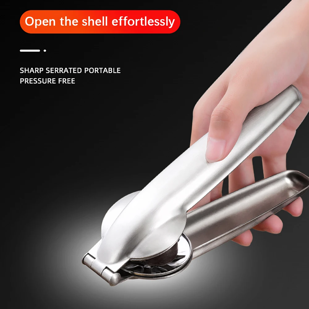 

Nutcracker Chestnut Clip Nut Cracker Cutter Sheller Walnut Pliers Metal Nut Opener Kitchen Tools Cutter Gadgets Kitchen Supplies