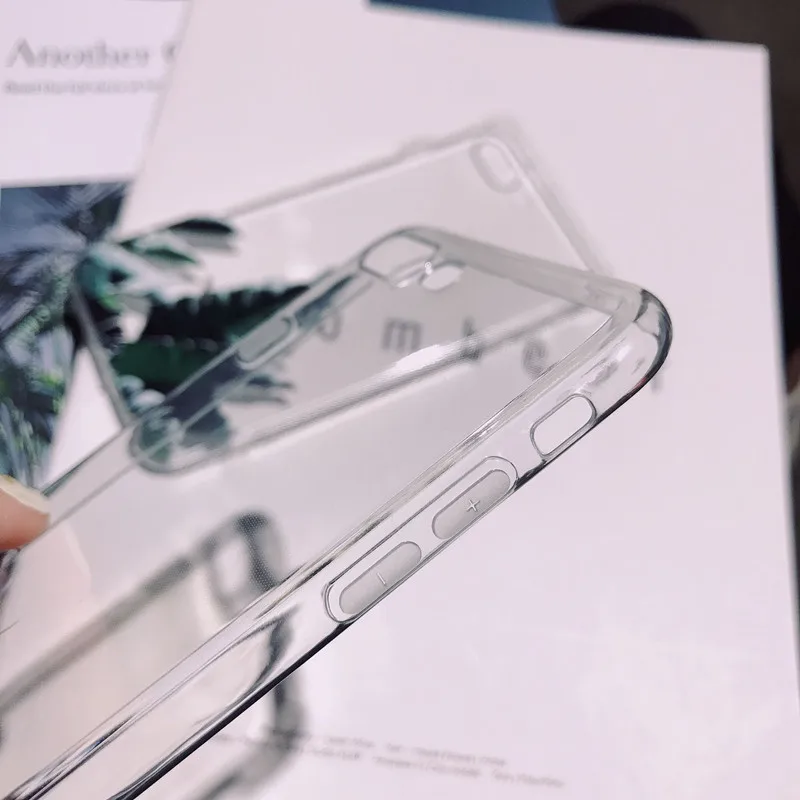 Для iPhone 7plus чехол силиконовый простой зеленый пальмовый банановый лист для