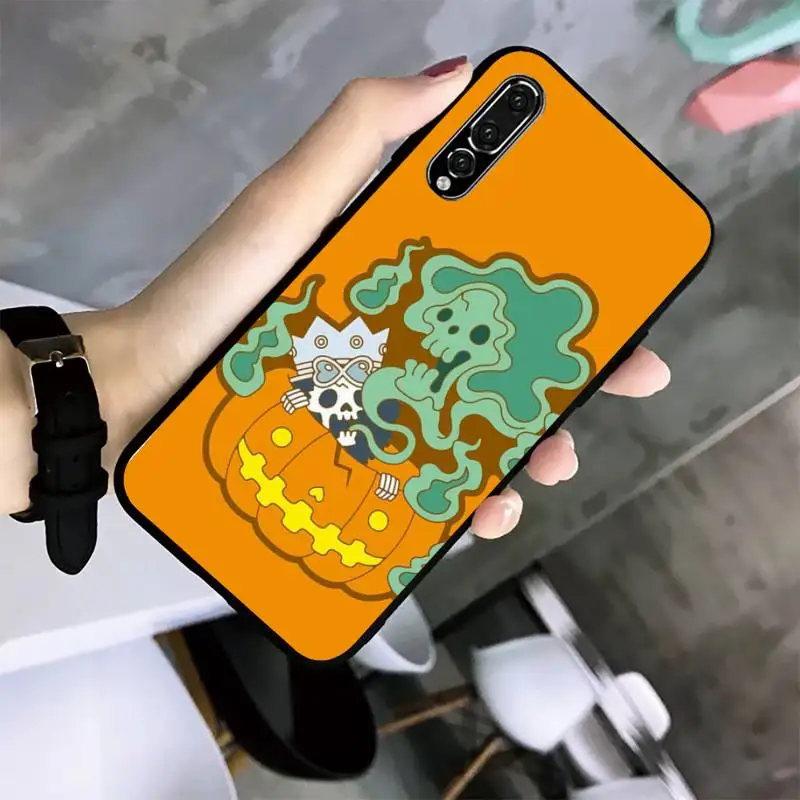 

YNDFCNB Pumpkin baby Phone Case for Huawei Mate10 20Lite 20X Mate20 30 40 Pro Nova3 4 4E 3i nova5 5ipro black soft TPU case