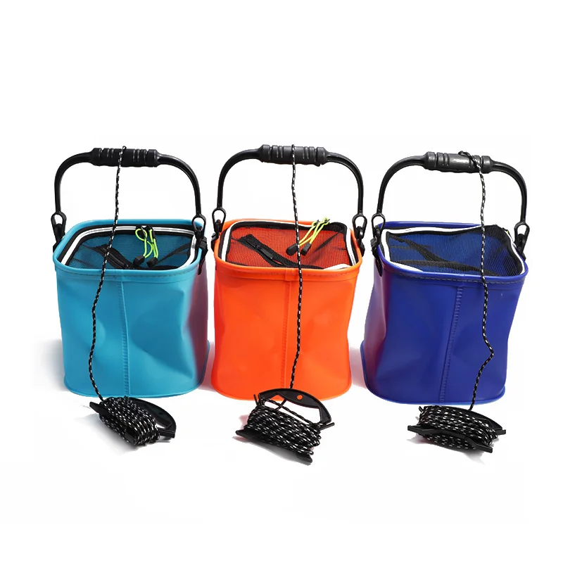 Многофункциональное ведро для рыбалки утолщенные Складные ведра из ЭВА оптовая