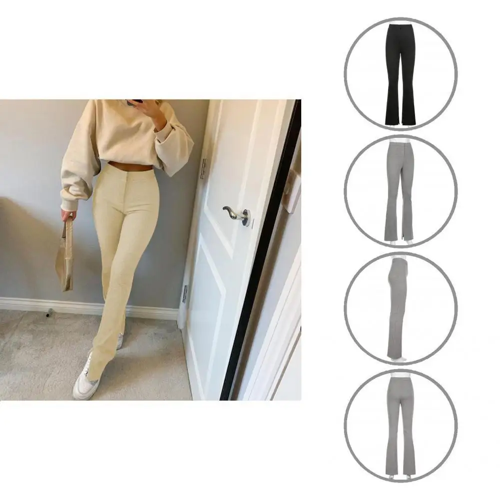 

Stretch Fabulous Soft Women Pants Elastic Spring Trousers All Match for Shopping
