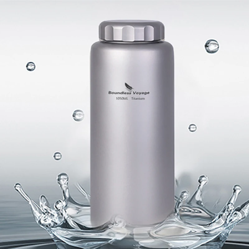 

Titanium Wide Mouth Bottle Outdoor Camping Cycling Tea Coffee Titanium Water Bottle Outdoors Sports Hydro Bottle Cup