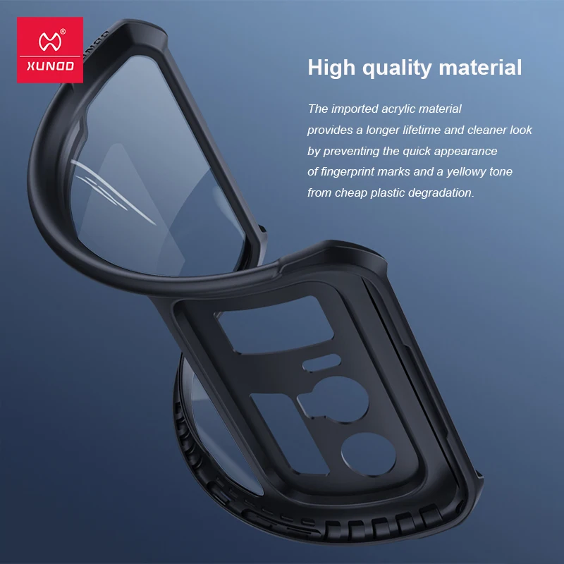 For Xiaomi Mi 11 Ultra Case, Xundd Airbag Case, For Xiaomi Mi11 Ultra Cover, Transparent Protective Shockproof Bumper Cover