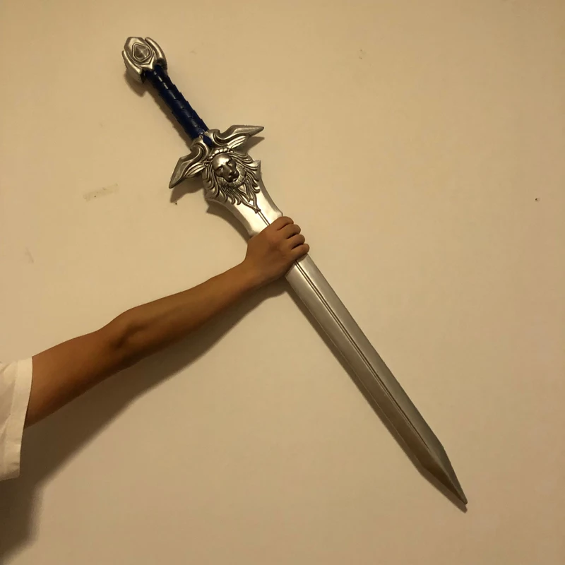Craft 1: 1 103cm The Stormwind King Llane Wrynn US Lion sword model PU material | Дом и сад