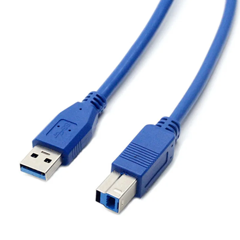 Высокоскоростной Кабель для принтера USB 3 0 A male к B male|Компьютерные кабели и