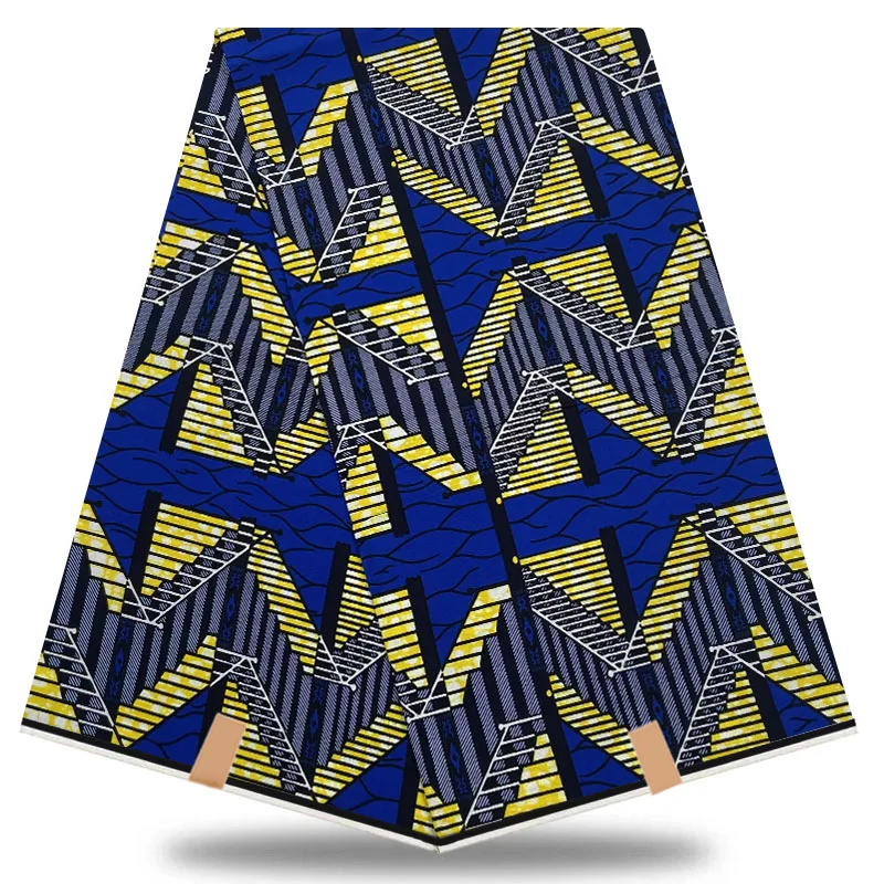 Новое поступление 2021 гарантированно настоящий воск африканская Анкара Гана 6