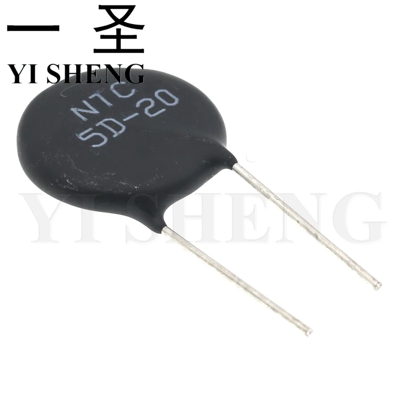 

Терморезистор NTC 5D-20 5D20, 10 шт.