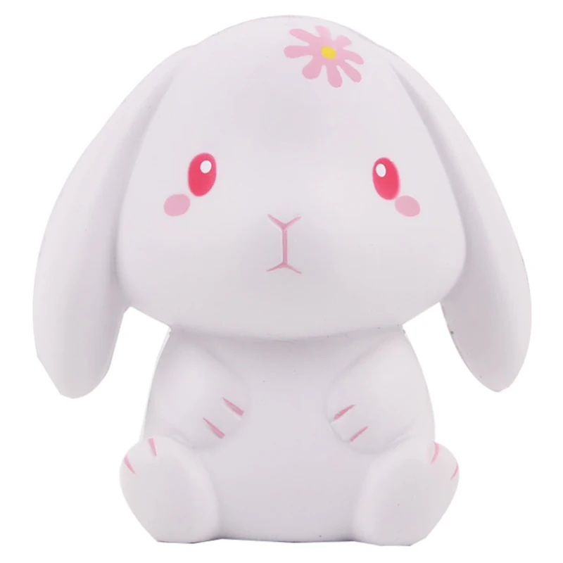 

Kawaii Jumbo Rabbit Squishy Simulation Cream Scented Slow Rising Squishies Creative Soft Stress Relief Squeeze Toys 11x10 CM