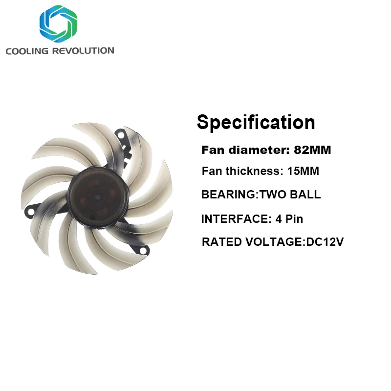 th80152h pcc01 dc12v rtx3070ti rtx3080ti graphics fan fro leadtek geforce rtx 3070 ti rtx 3080 ti life es free global shipping