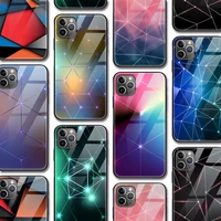 ciciber fashion spatial case for iphone 12 case for iphone 11 12 xr pro xs max mini x 7 8 6 6s plus se 2020 tempered glass cover
