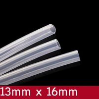 transparent flexible silicone tube id 13mm x 16mm od food grade non toxic drink water rubber hose milk beer soft pipe connect