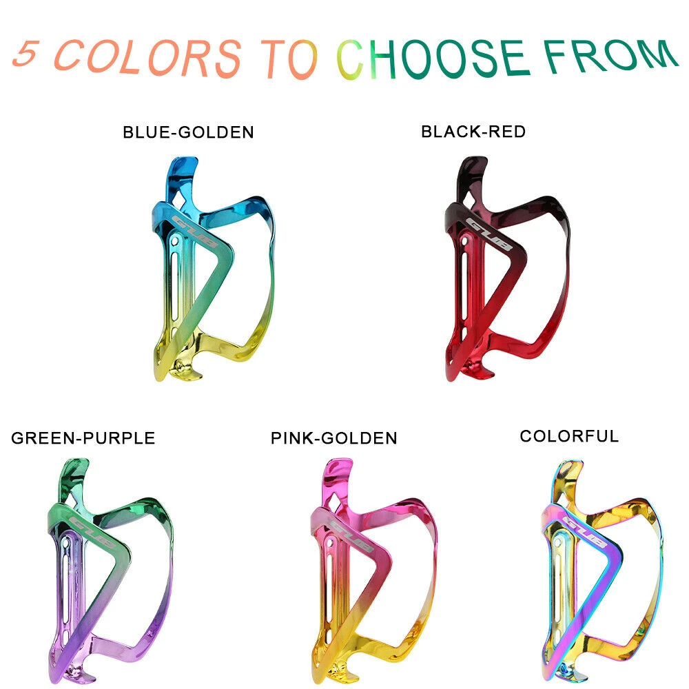 

GUB Bike Water Bottle Holder Aluminum Alloy Bicycle Water Bottle Cages Lightweight Alloy Water Bottle Cages for Cycling Fits