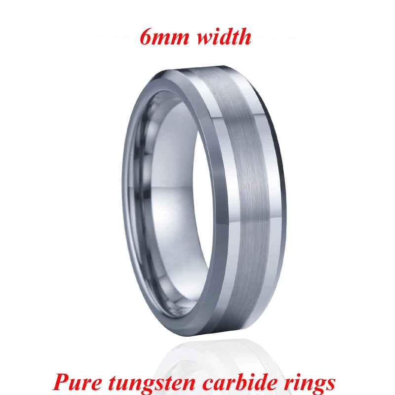 PVF018S men 6mm Love Alliances ювелирные изделия из карбид вольфрама предложение Свадьба пара обручальные кольца набор для мужчин и женщин золотой цвет 6 мм - Цвет основного камня: PVF018S men 6mm