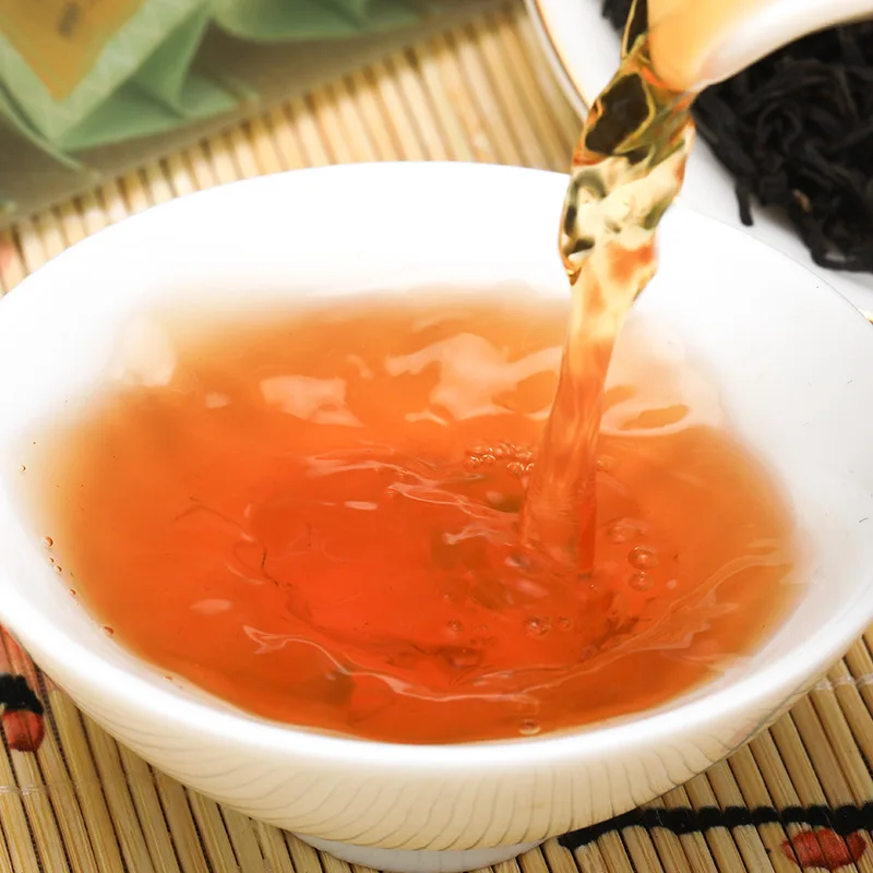 500 г дикий карбоновый запеченный черный чай Fujian Фруктовый Ароматизированный с