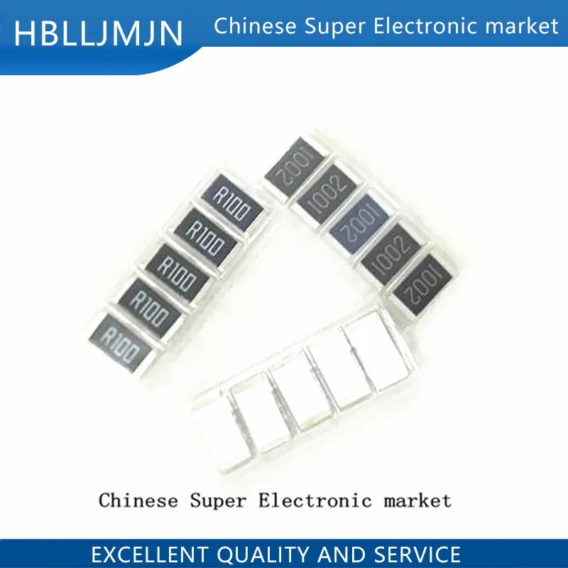 100 шт. 2512 5% 1 Вт SMD чип резистор резисторы 0R 10M 0 10 220 470 Ом 10R 100R 220R 470R 1K 2 K 4 7 10K 100K 1M