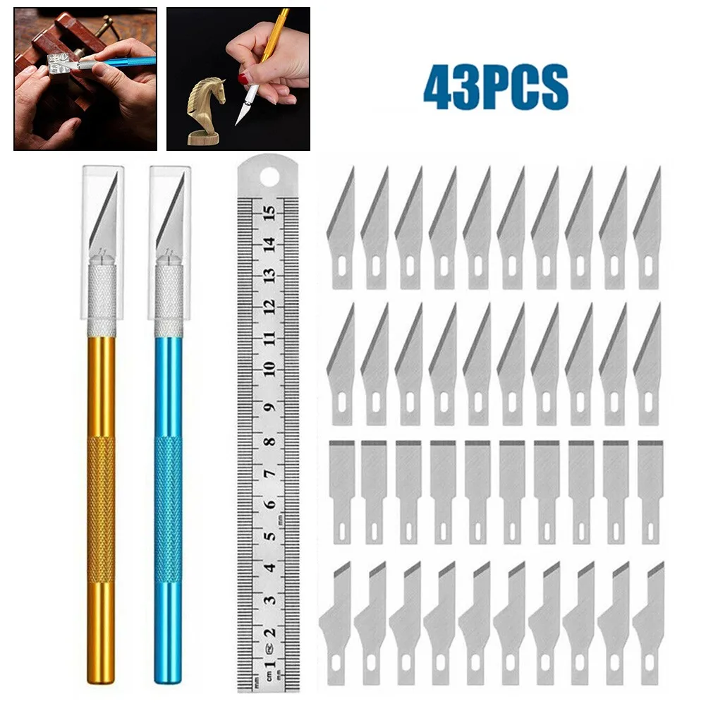 

Ruler Carving Cutter Spare Craft DIY Engraving Equipment Stainless Steel
