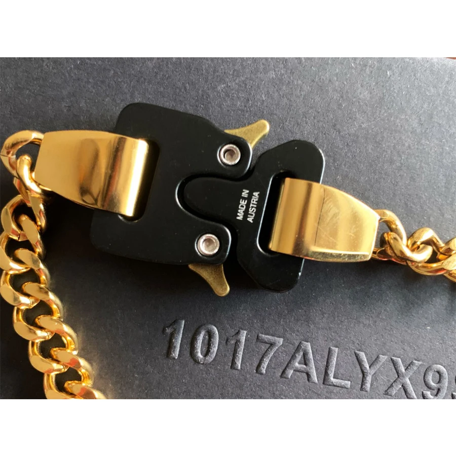 Ожерелье с пряжкой 20 Вт ALYX для мужчин и женщин 1017-ALYX-9SM очаровательные ожерелья