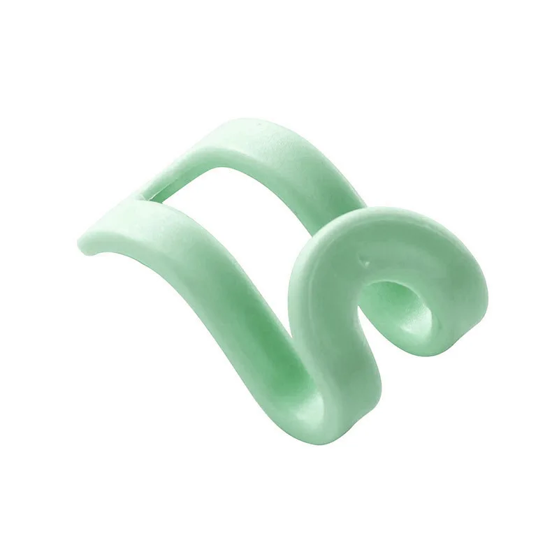 5pcs green hook 5 в 1 многофункциональная стойка для хранения брюк, Регулируемая Вешалка для хранения брюк, шкаф с полками, органайзер, вешалка для одежды из нержавеющей стали - Цвет: 5pcs green hook
