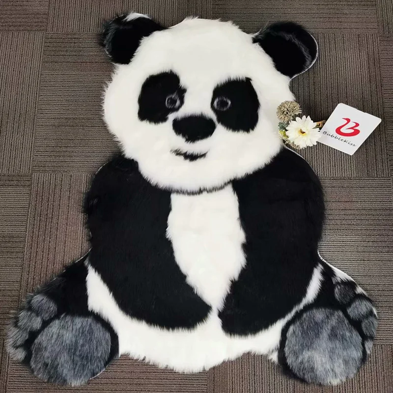 Новинка 2020 меховой ковер для гостиной коврик с пандой детской комнаты Домашний