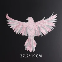 exquisite animal peace bird embroidery dove patch wholesale sew on clothes applique for diy clothing accessory patch