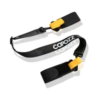 1piece adjustable ski borad carry strap ski pole loop strap skiing anti fog reinforced shoulder strap skiing equipment