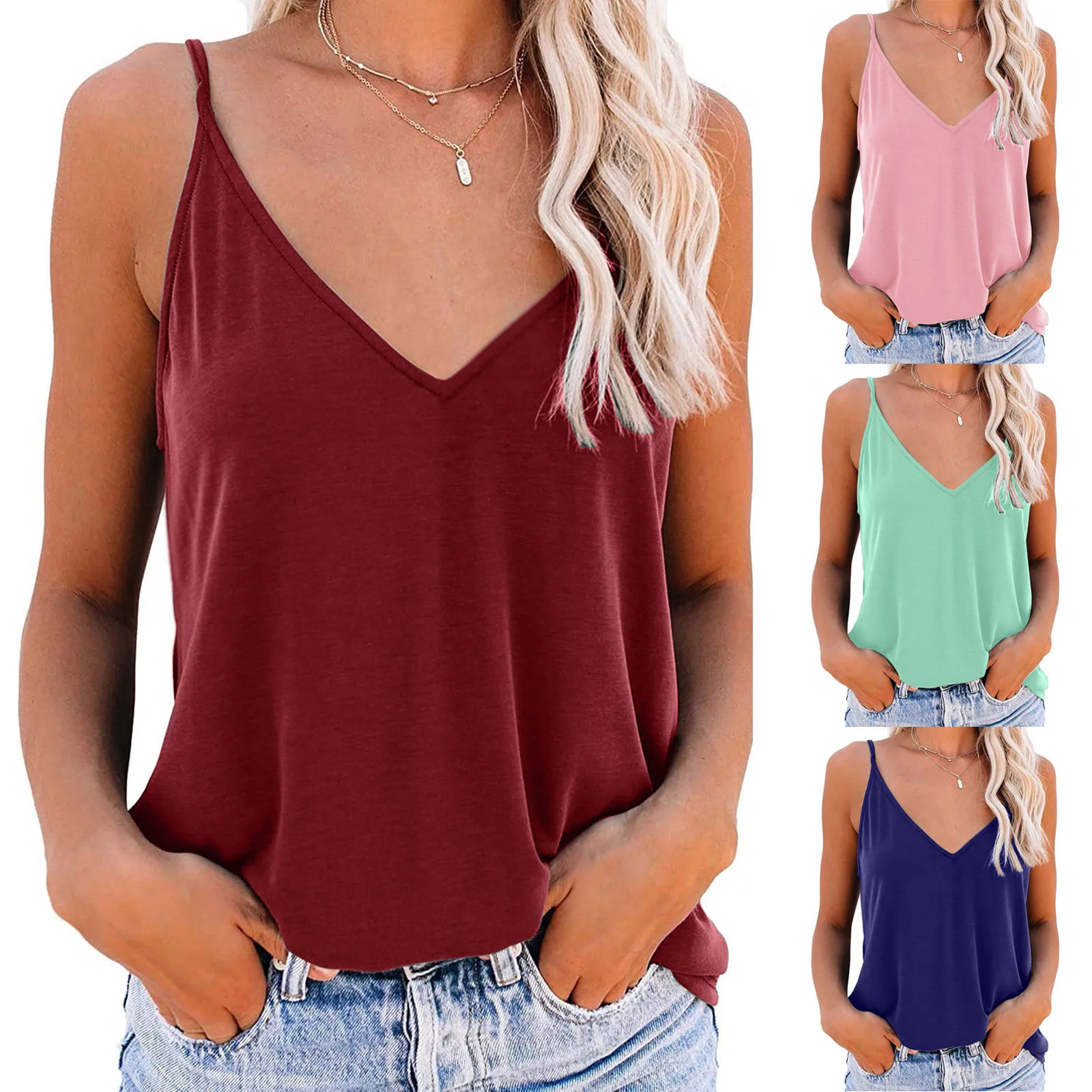 

Casual Cotton Sleeveless Women-clothing Print Shirt Women-clothing's Slim Jacket T-shirt Top Cruella Summer Sale Haut Femme Été
