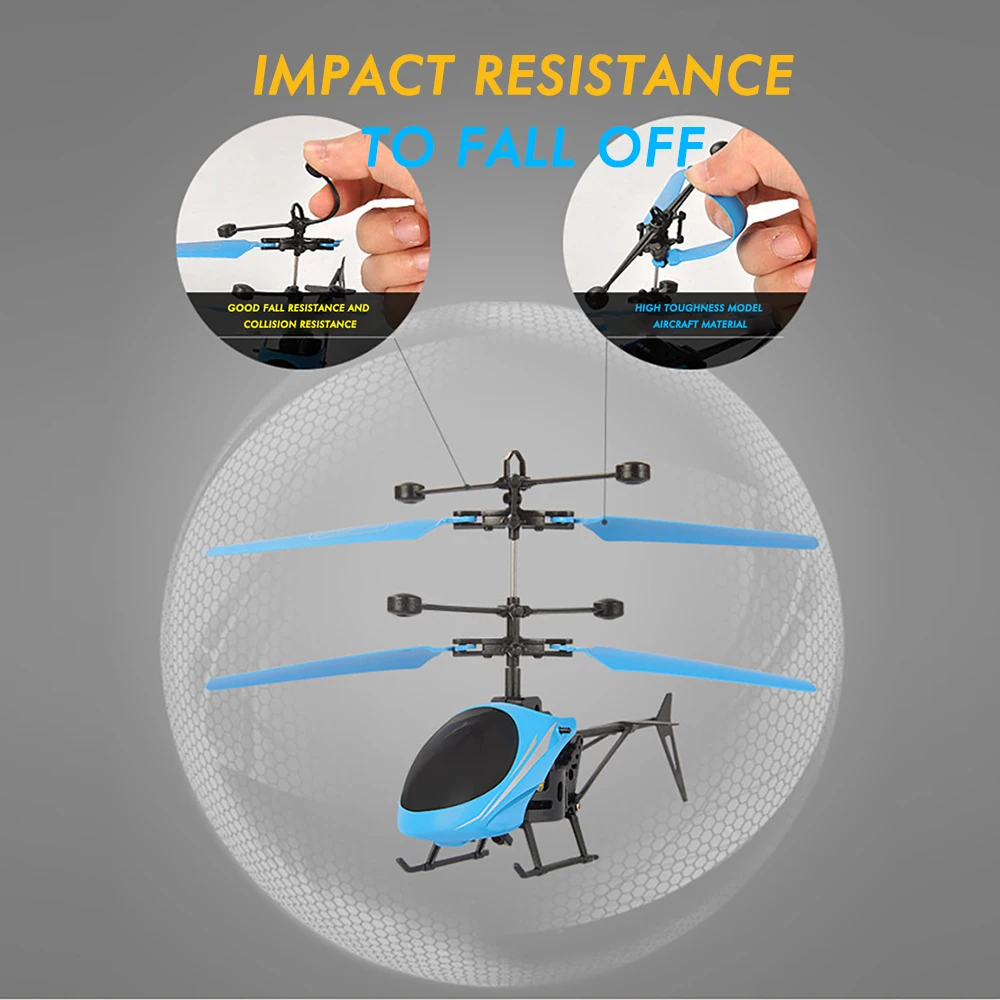 Mini Sensor 2020 New Drone Remote Control Helicopter Flashing LED Light Aircraft Glowing Toy For Children Kids Toys | Игрушки и хобби