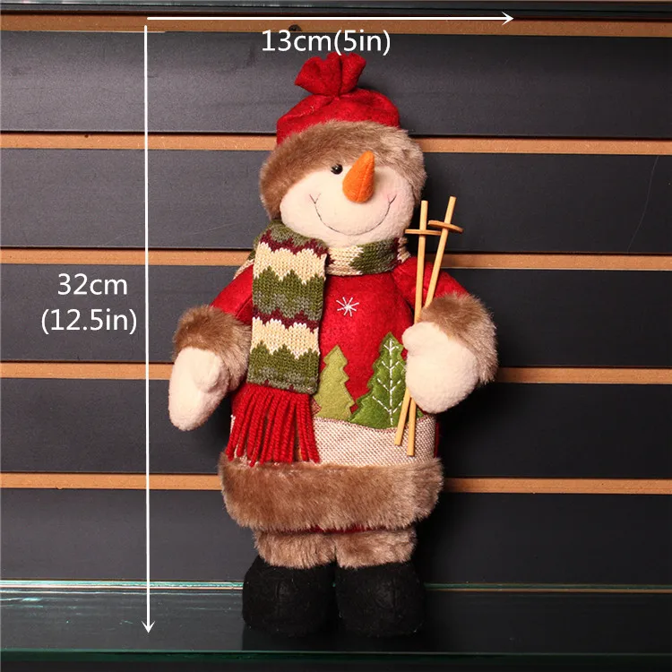 snowman 096 Рождественские украшения в виде Санта-Клауса, снеговика и лося, вечерние украшения для дома, подарок на год, Arvore De Natal - Цвет: snowman 096
